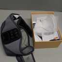 Cordless Knee Massager with Heat Vibration for Pain Relief, MAXwarm 4.0[2026 Upgraded] - Electric Heated Knee Brace with 5 Heat Levels and 3 Massage Mode, Gifts for Men Women (Grey, Single)