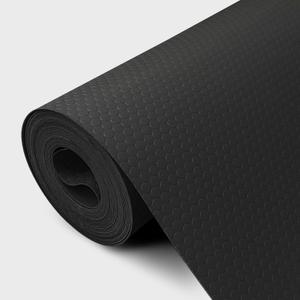 Shelf Liners 20 inch x 20 ft Shelf Liners for Kitchen cabinets nonstick Shelf Lining Drawer Mats EVA Protector for Cupboard (Black,20 inch x 20 ft)