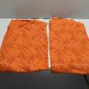 Burnt Orange 90 Curtains Length 2 Panel for Living Room Rustic Floral Retro Lace Semi Sheer Window Curtain Drapes for Bedroom Dining Room Office Boho Neutral Aesthetic Decor 52 Wx90 L Terracotta