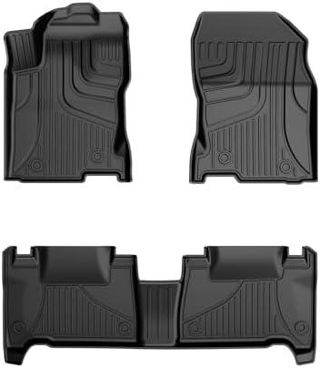 7PCS Floor Mats & Carpet Mats Fit for 2015-2021 Lexus NX NX300/ NX300h /NX 200t - All Weather TPE Protection Car Floor Mats 1st & 2nd Row Anti Skid Liner