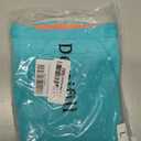 Demifill Teen Girls Period Underwear Cotton Soft Women Panties For Teens Briefs (Large, Orange Red&green&yellow&peacock Blue)
