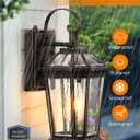 VIANIS Outdoor Wall Lights, Bronze 2-Pack Dusk to Dawn Outdoor Lighting, Standard 2-pack