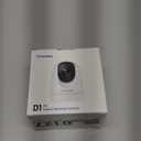 Cinnado Security Camera Indoor-2K 360 WiFi Cameras for Home SecurityPet/Dog/Baby Camera with Phone app, 2-Way Audio, Night Vision, 24/7 SD Card Storage, Works with Alexa & Google Home (2.4Ghz)-D1