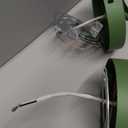 GloMuse Bathroom Sconces Set of 2, Hardwired Wall Sconce with Tulip Lampshade, Wall Light for Bathroom Living Room Hallway Bedroom