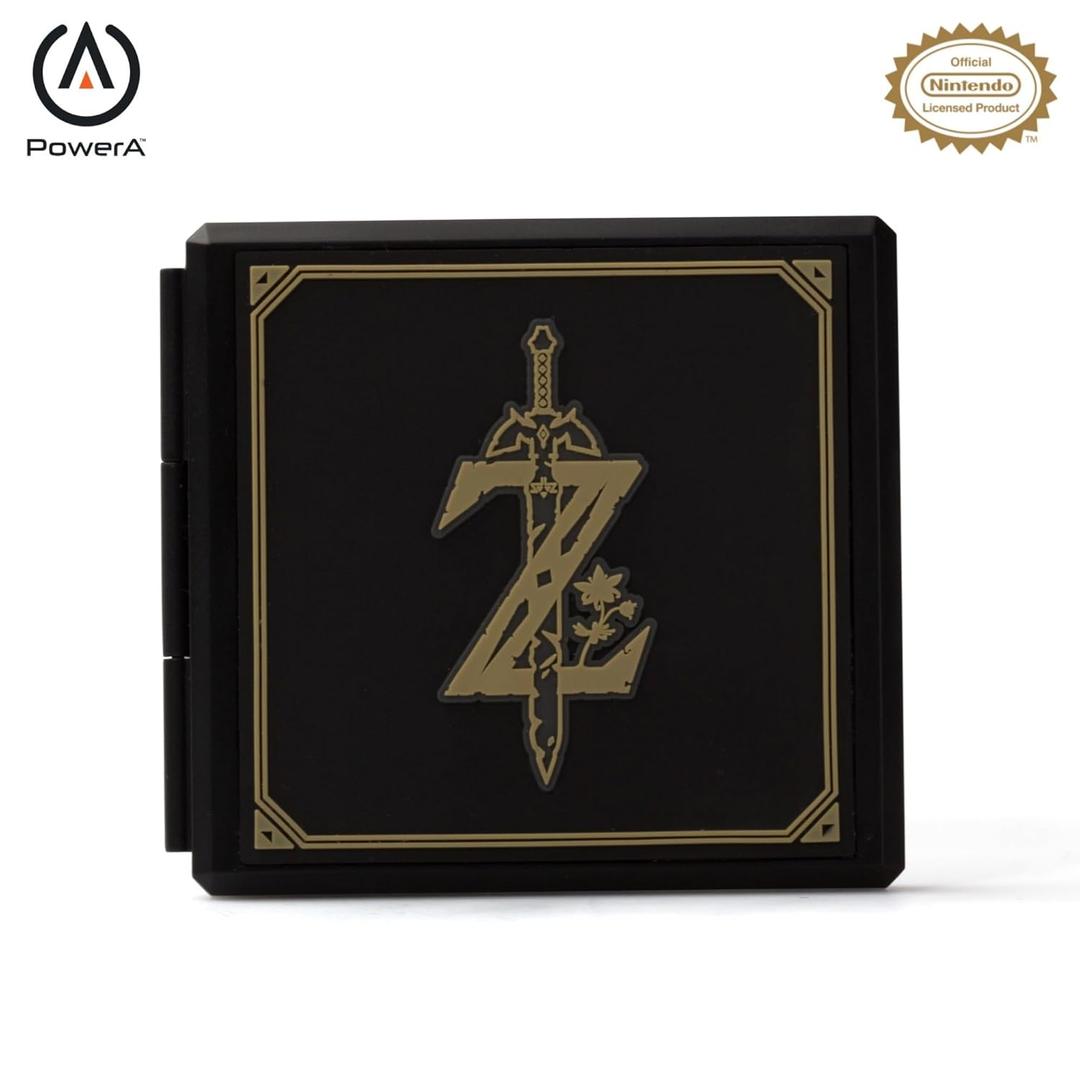 PowerA Premium Game Card Case - Zelda: Breath of The Wild "Z" Symbol - Nintendo Switch PowerA Premium Game Card Case - Zelda: Breath of The Wild "Z" Symbol - Nintendo Switch