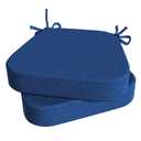 AOFEITE 3" Chair Cushions for Dining Chairs Set of 6 with Ties for Indoor