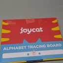 JoyCat Wooden Letter Tracing Board for Toddlers 3-5, Magnetic Alphabet & Number Writing Practice Board with 36 Double-Sided Cards, Reusable Preschool Handwriting Toy, Travel Learning Activity