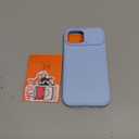 L K for iPhone 15 Case with Kickstand, Upgraded [Slide Camera Cover], Heavy Duty Magnetic Phone Case, Compatible with MagSafe, Military-Grade Drop Protection, Blue, 6.1"