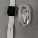 Apple Watch Series 5 (GPS, 40MM) - Silver Aluminum Case with White Sport Band 