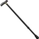 Walking Cane - Foldable, 5-Level Adjustable Height Walking Stick Lightweight Collapsible Portable Travel Cane with Wrist Strap and T Handle for Elderly Disabled Men Women