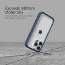 RhinoShield Bumper Case Compatible with [iPhone 15 Plus] | CrashGuard - Shock Absorbent Slim Design Protective Cover 3.5M / 11ft Drop Protection - White