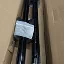 Toriexon Metal Fence Posts 3 FT Black, 16 Pack Heavy Duty U Posts