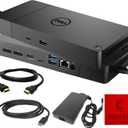 Dell WD19DC Performance Docking Station USB-C with 240W with HDMI, DP & USB-C Cables