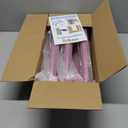 BiJun17 inch Metal Playground Handles,Monkey Bars Indoor Heavy Duty Ceiling Grab Bars for Indoor Outdoor Playgrounds Climbing Frames,Treehouses,and Wall ladders (Pink Set of 6)