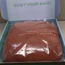 Quiet Mind Weighted Pillow for Adults 9 Lbs - Get Better Sleep - Sustainably Made and Chemical Free - Machine Washable (Medium, Chili Oil)