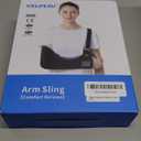 Velpeau Arm Sling Shoulder Immobilizer for Women and Men, fit Left or Right Arm - Rotator Cuff Support Brace - Medical Sling for Shoulder, Clavicle, Elbow Injury (Comfort type, X-Large: Bust 41-47)