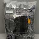 Cat Carrier Airline Approved, Soft-Sided Dog Carrier with Inner Safety Leash, Pet Transport Carrier for Small-Medium Cats Puppies up to 15 Lbs, Collapsible Travel Kitten Carrier Bag - Gray M