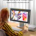 Silkland 20Gbps USB C Data Cable Right Angle, Short 1FT 90 Degree USB C 3.2 Gen 2x2 High Speed Data Transfer Cable, 5K/4K 60Hz Monitor Cable, 240W PD, Type C Data Compatible for SSD, Hub, Dock,eGPU