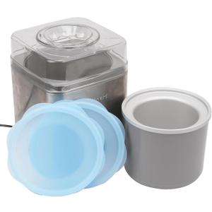 Silicone Lids for Cuisinart 2-Quart Freezer Bowl, 2 Pack Reusable Covers for Cuisinart lce Cream Maker, Dishwasher, Microwave & Freezer Safe, Kitchen Accessory