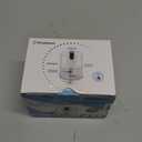 EASYSPEED Electric Garlic Chopper 1Cup, Mini USB Charging Wireless Food Processor with 304 Stainless Steel, 2 Sharp Blades, Portable Kitchen Meat Grinder for Onion, Garlic, Ginger, Chili (White)