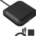 Mophie Universal Wireless Charge Pad - 15W Fast Charging for Qi-Enabled Devices, iPhone, Google Pixel, Samsung Galaxy - Desktop & Nightstand Essential