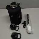 DYSANKY Insulated Water Bottle | Thickened Stainless Steel Vacuum Metal | Portable Sports Half Gallon Large Water Jug for Gym and Hiking with Straw, Carrier Bag, Handle Strap | BPA-Free 64 oz