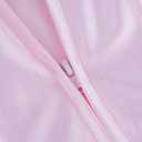 Newrara Adult Shiny Graduation Cap and Gown Tassel Set for High School & Bachelor (48, Pink)