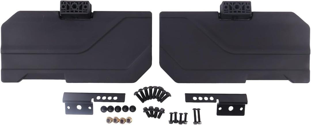 HOLDWELL 2Pcs Driver and Passenger Side Sun Visors 2890288 Compatible with Polaris Ranger XP 1000 Ranger 1000 Ranger SP 570 2018-2025