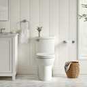American Standard 5024B65G.020 Transitional Slow-Close & Easy Lift-Off Round Front Toilet Seat, White