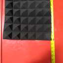 20 Pack Acoustic Foam Panels 1" X 12" X 12" Wedge Soundproof Studio Foam for Walls Sound Absorbing Panels Sound Insulation for Studio (20 Pack, Black)