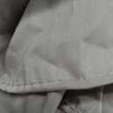 Biscaynebay Wrap Around Bed Skirts for King & Cal King Beds Short Drop of 12", Camel Grey Adjustable Elastic Dust Ruffles Easy Fit Wrinkle Resistant Silky Luxurious Fabric Machine Washable (King-12" Drop)