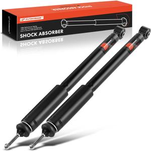 A-Premium Rear Shocks Compatible with Honda Civic Sedan 2006-2011 & Acura CSX 2006-2011 - 2x Replacement Suspension Shock Absorber Strut