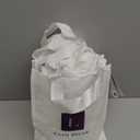 Lush Decor Ruched Ruffle Elastic Easy Wrap Around Bed Skirt Single Queen/King/Cal King White - Queen Bed Skirt - Dust Ruffle - Gray Bedskirts