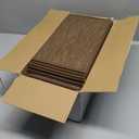 Deerly Linen Brown Stair Treads Non Slip 15pcs Stair Runner for Wooden Steps Peel and Stick Stairs Carpet Treads Indoor Staircase Covers Mat with Self-Adhesive Backing for Pets and Kids 8"X30" Brown