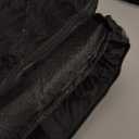 PetsHome Dog Car Seat for Medium Large Dogs, Detachable Washable Dog Booster Seat with Memory Foam Cushion, Side Pockets, 2 Clip-On Safety Leashes Pet Car Seat for Dogs Up to 60 lbs-Black