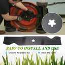 3PCS Z254 54 Inch Mower Blades Compatible with Hus qvarna Z254 MZ54 RZ5424 RZ5426 YTH26V54 YTH2454 YTH24V54 LGT2654 LGT2554 187256 532187256 53218725 for 54'' Deck Lawn Mower