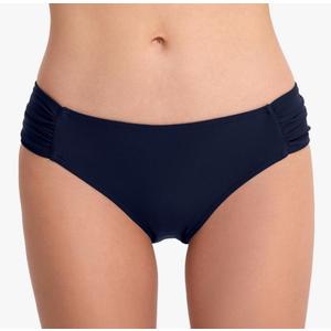 Women's Bathing Suit Bottoms Full Coverage Ruched Bikini Tankini Bottom Swimsuit Brief (Blue, Medium)