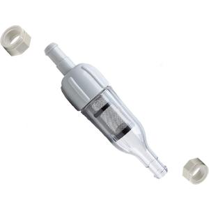 MAKHOON Pool Cleaner Assembly 48-080 with 2 Feed Hose Nuts D15 Replacement Compatible with Polaris Zodiac 48-080 in-Line Filter and Replace Universal Wall Fitting (UWF) Filter Screen 6-504-00 (1)