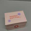 White Rabbit - Naked Cotton Classic - Premium Facial Cotton Pads - for Makeup Remover, Toner, Mask - 100% Cotton, Unbleached, Lint-Free - Extra Soft & Durable - Natural & Cruelty-Free - 100 Count