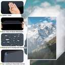 8 Pack 8.5 x 11 Magazine Protectors for Collectors, PTYTIFY 5mm Crystal Clear Magazine Toploaders, Heavy Duty Plastic Comic Book Sleeves for Document, Birth Certificates, Posters, Photos, Meuns