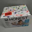 The Honest Company Comfort Dry Disposable Daytime Diapers for Sensitive Skin, Hypoallergenic, Fragrance-Free, Multi-Colored Giraffes + Barnyard Babies, Club Box, Size 2 (12-18 lbs), 72 Count
