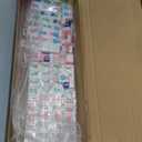 American Mahjong Tile Set Pink 166 Mahjong Tile Set 1.2-inch American Mahjong Set Equipped with 4PCS Mahjong Racks with Pushers
