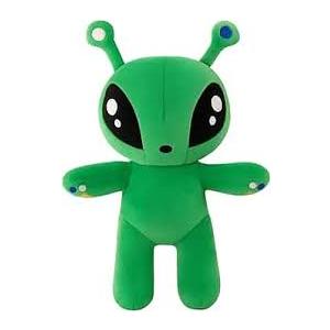 Alien Plush, Green Alien Plush Toy, Soft Cuddly Toy for Kids, Collectible Plushie for Aliens Fans, Large Green Plush for Bedtime （14 years and above）