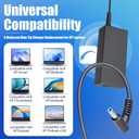 65W 45W 4.5x3.0 mm Smart Blue Tip AC Laptop Charger Replacement for HP Pavilion x360 13 14 15 17, Envy x360 13 15, Chromebook Probook Elitebook Zbook Stream Series Computer Power Adapter