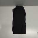 Plus Size 4XL Medical Compression Pantyhose for Women & Men, 20-30 mmHg Graduated Compression Leggings, Opaque Footless Waist High Compression Stockings for Edema, Varicose Veins, Flight, DVT, Black (4XL)