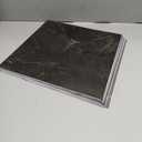 NUFLR Peel and Stick Floor Tile Waterproof, Black Marble Vinyl Flooring, Peel and Stick Flooring Durable for Update Bathroom Kitchen Basement Toilet11.8x11.8In, 10 PCS