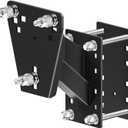 Qualward Spare Tire Mount Bracket for Trailer & Carrier - 160lbs Capacity, Fits 5 & 6 & 8 Lugs Wheels on 4.5",4.75",5.0",5.32",5.5",6.5",6.7",7.1" Bolt Patterns, Triple Anti-Loose Design
