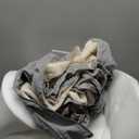 FurHaven Round Orthopedic Dog Bed for Large Dogs, Egg Crate with a Solid Orthopedic Foam Base with Attached Blanket Hood and Removable Washable Cover, Large, Sherpa & Suede Snuggery, Gray