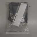 Vatge Grey Door Curtain Small Door Curtain Privacy Thermal Insulated Blackout Door Window Curtain with Magic Tape for Small Window/ Small Front Door/ Classroom Door, 1 Panel, W12 x L40, Grey