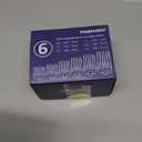 Clipper Guards for Wahl 10 12 14 16 18 20 Hair Clipper Guards 6pcs Extra Long Clipper Guard Attachments 2.5 Inch Clipper Guides Multiple Sizes Universal 2.5", 2.25", 2", 1.75", 1.5", 1.25" (Gray)